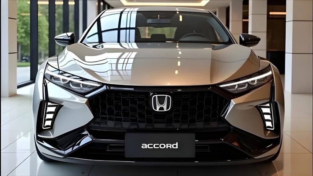 Honda Accord 2025 Breaks Cover : Elegant Design, Hybrid Performance and Cutting-Edge Safety Tech