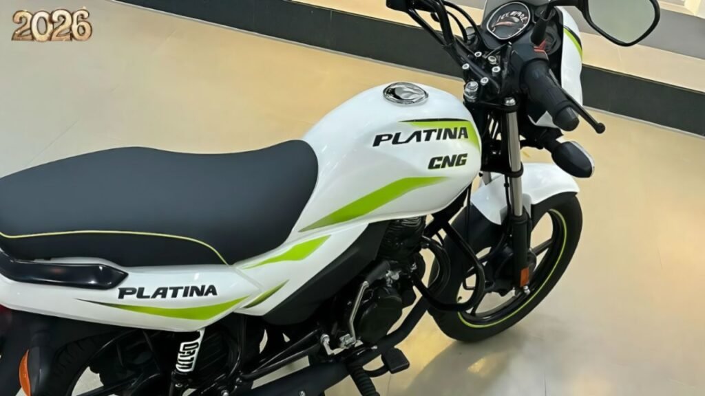 New Bajaj Platina CNG 